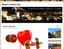 Tablet Screenshot of allegracombriccola.net